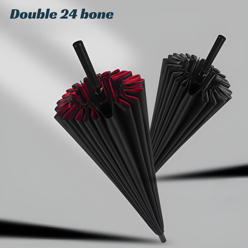 Extra large 24 bone double lay - đánh giá và giá Parasol Umbrella Large