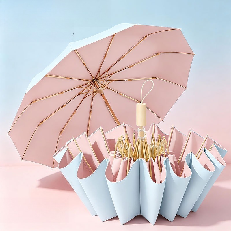 Color Coated Umbrella Thick Wi - đánh giá và giá Parasol Umbrella Large