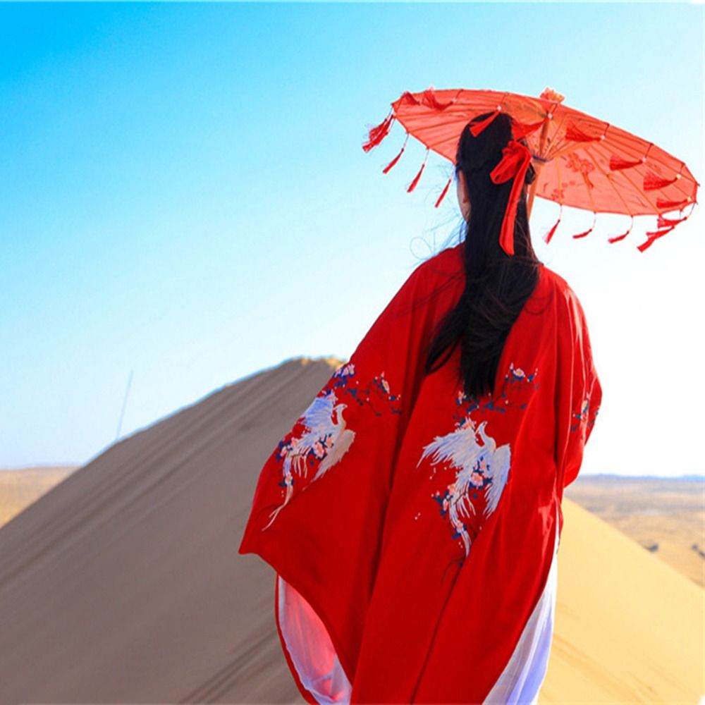 Chinese Japanese Art Silk Para - đánh giá và giá Parasol Umbrella Large